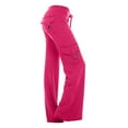 thumbnail image 1 of Hueook New Pants for Women High Waist New Casual Loose Trouser Ladies Cargo Pants Girls Pockets Trousers Autumn Wear, 1 of 5