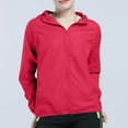 thumbnail image 1 of Hueook Plus Size Rainjacket Long Hooded Active Men Windproof Jacket Outdoor Sports Dry Windbreaker Coat Top Wine L, 1 of 8