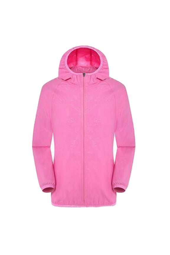 Shirts for Women Cycling Jacket Biking Jackets Windproof Running Windbreaker Women Men Windproof Jacket Outdoor Bicycle Sports Quick Dry Windbreaker Coat Top Pink 3X