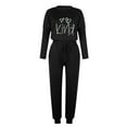 thumbnail image 1 of Hueook Tracksuit for Women Set Plus Size Hoodies Sweatshirt + Pants Sets Sports Wear Leisure Lounge Wear With Pocket Women's Outfits on Clearance Activewear Joggers, 1 of 4