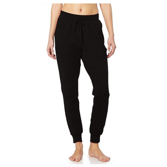 Hueook Wide Leg Women's Yoga Pants Women's Solid Color Drawstring with Pocket Elastic Leggings Jogging Sports Pants Black 3X