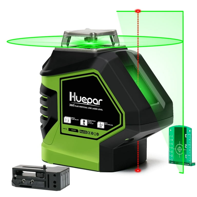 360 degree green laser level outlet