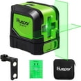 thumbnail image 1 of Huepar Cross Line Laser Level Green Beam Self-Leveling Laser Level Tools for Home DIY Picture Hanging with 360° Magnetic Pivoting Base, 1 of 11