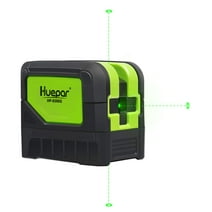 Huepar Green 3 Point Laser Level Self-leveling Laser Level Tools with 3 Plumb Spots for Soldering and Points Reference Positioning 9300G