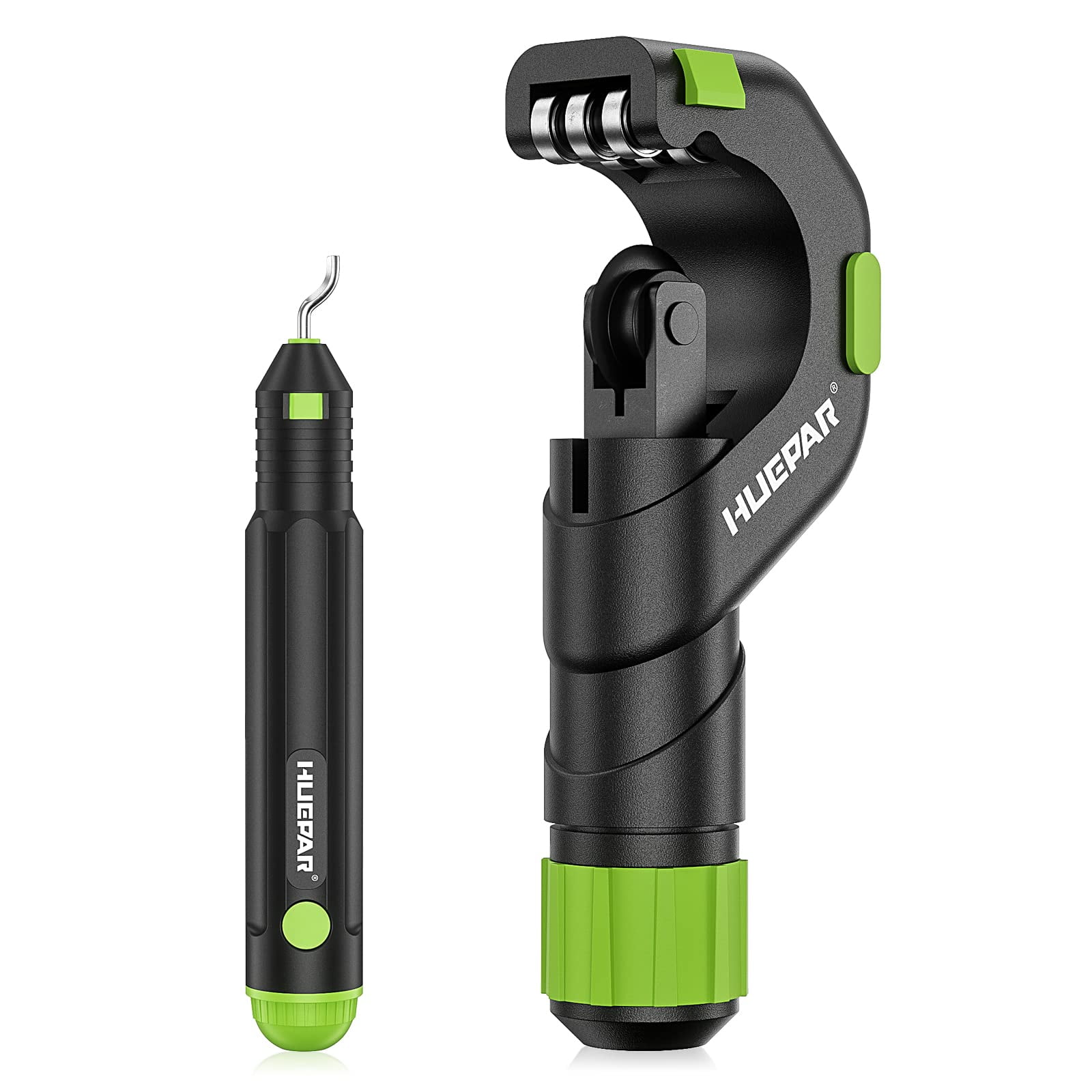 Huepar Pipe Cutter, Tubing Cutter 3/16" to 2" Outer Diameter Fast Tube