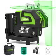 Huepar Self-Leveling Laser Level Green Beam Cross Line Laser Level Tools with 2 Plumb Dots and 360  Magnetic Pivoting Bracket