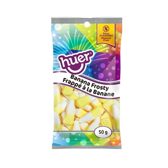 Huer Banana Frosty Gummies, 50g/1.8 oz
