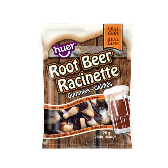 Huer Root Beer Gummy Candy, 100g/3.5 oz