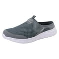 thumbnail image 1 of Huesdet Mens Arch Fit Slip ins Athletic Slip On Casual Walking Shoes with Air cooled Foam(Grey,10), 1 of 7