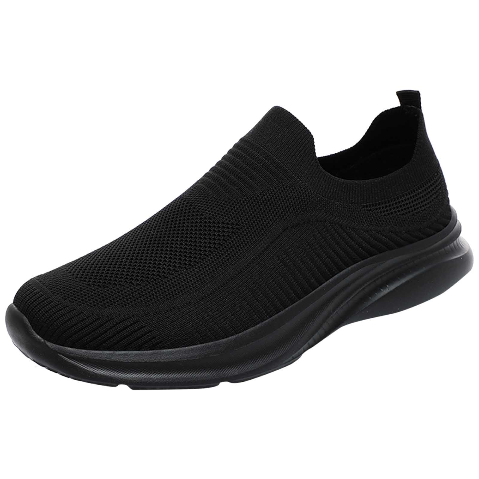 mens slip on walking sneakers