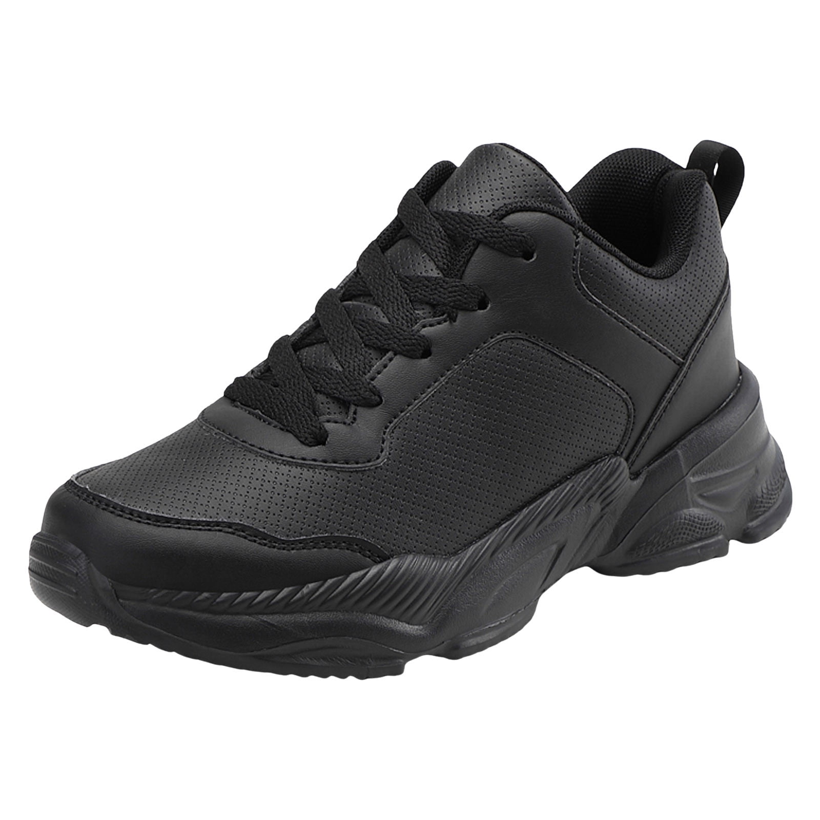 Huesdet Sneakers for Women Running Shoes: Fashion Walking Womens Sneakers Casual Lightweight Tennis Shoes Black,7.5