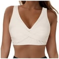 thumbnail image 1 of Huesdet Women Underwire Bikini Top - Push Up Swim Top Only Bra Padded Swimsuit Tops 2025 Bathing Suit Tops[Khaki,XL], 1 of 9