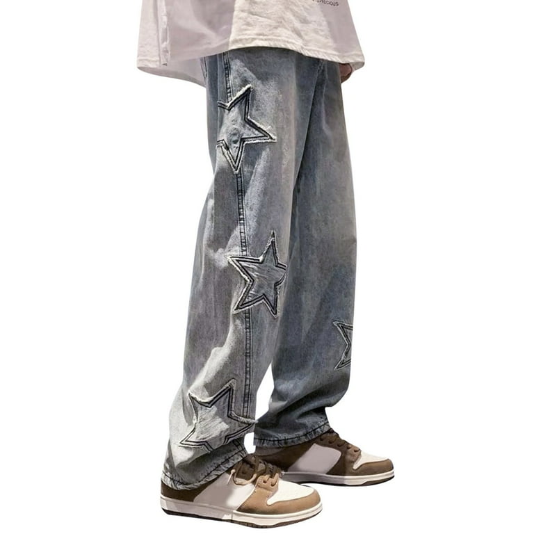 Huesdet Women's Cargo Pants High Waisted Baggy Cargo Jeans Huesdet Women's Cargo Pants High Waisted Baggy Cargo Jeans