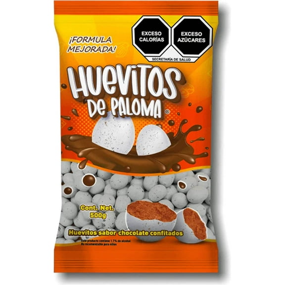 Huevitos de Paloma Flavored Eggs with Candy Shell 500 gm