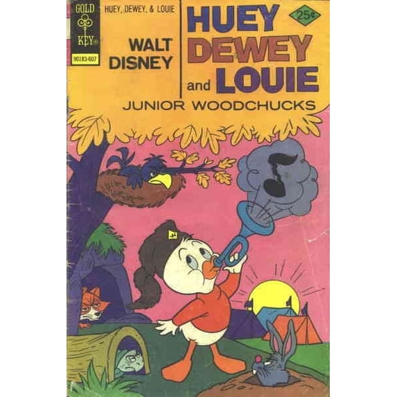 Huey, Dewey, and Louie Junior Woodchucks #39 VF ; Gold Key Comic Book