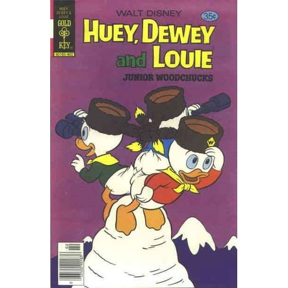 Huey, Dewey, and Louie Junior Woodchucks #54 VF ; Gold Key Comic Book