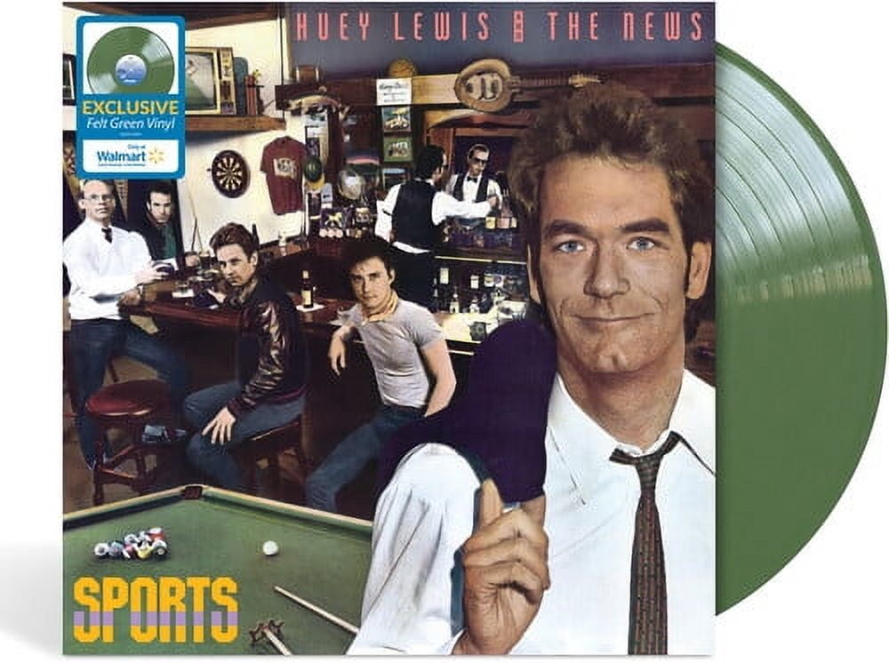 Huey Lewis And The News – Sports – Walmart Exclusive Felt Green - Vinyl