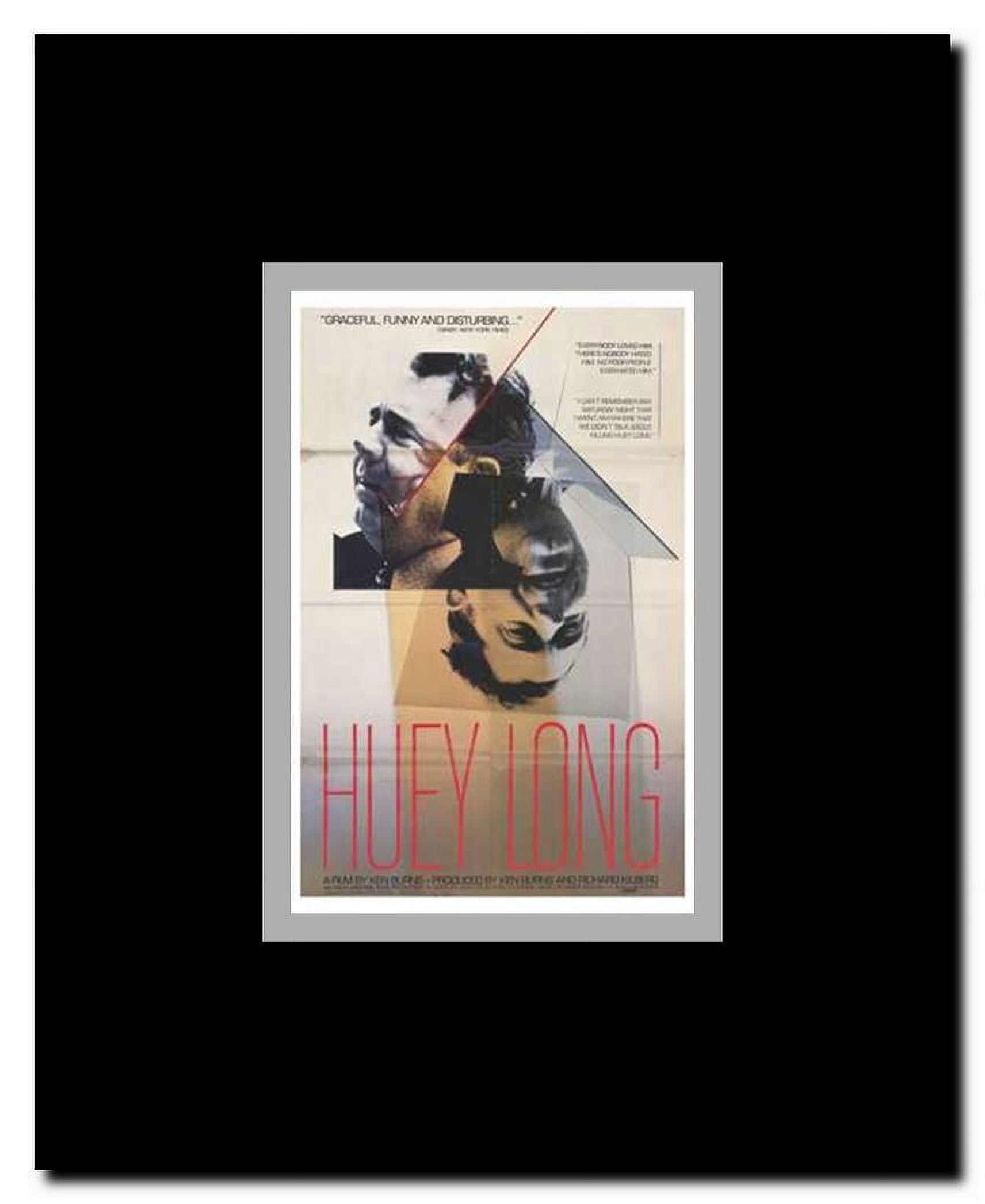 Huey Long Framed Movie Poster