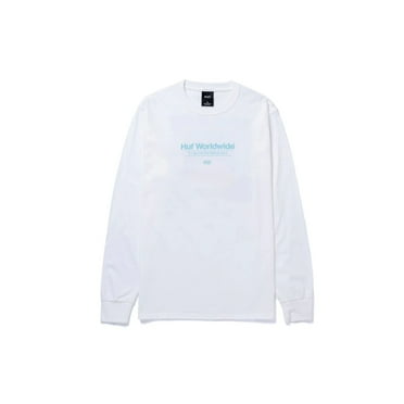 Huf Mens Virtual Fantasy L/S Tee White TS01495