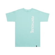 Huf Penthouse Tee Mens Knits & Tees Size L, Color: Turquoise/White