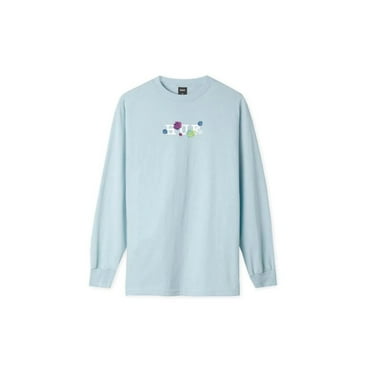 Huf Psycho Daisies Long Sleeve T-Shirt Light Blue TS01158