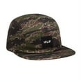 thumbnail image 1 of Huf Tiger Camo 5 Panel Camp Hat Olive, 1 of 1