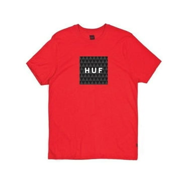 Huf Triangle Box Logo Tee RED TS62009