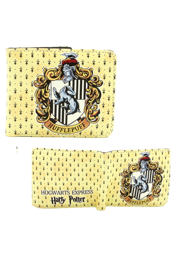 Hufflepuff Crest - Harry Potter 4x5" Bi-Fold Wallet