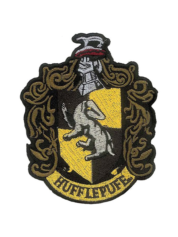 Ata-Boy Harry Potter Hufflepufe Crest Iron-On Patch 10090