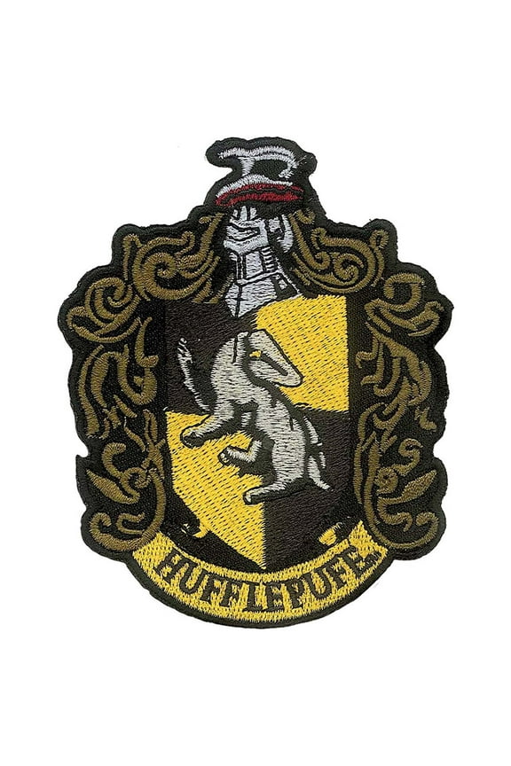 Harry Potter Hufflepuff Crest Full Color Iron-On Patch