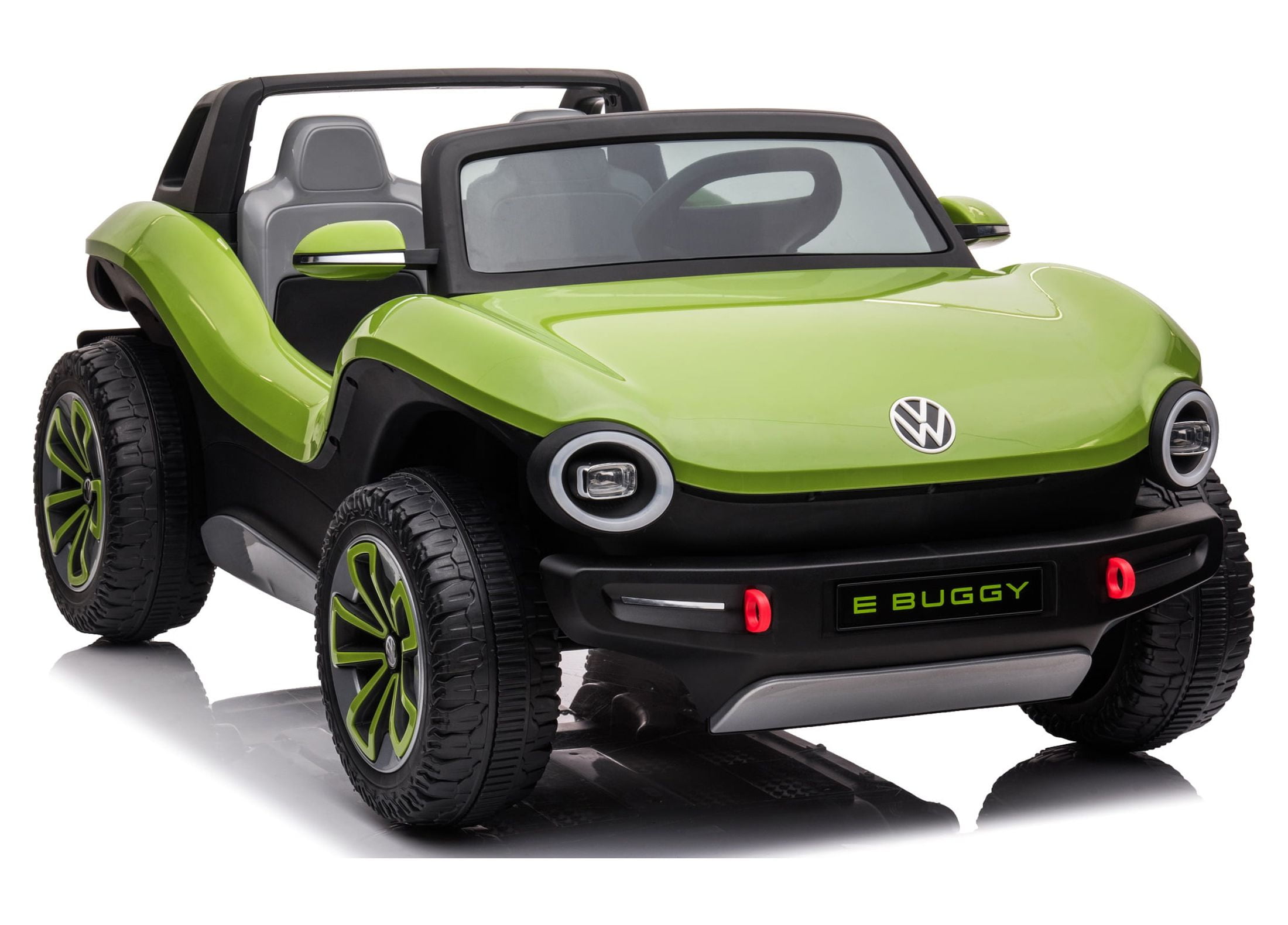 Coche eléctrico infantil 12v Volkswagen E-BUGGY ROSA, 2 PLAZAS