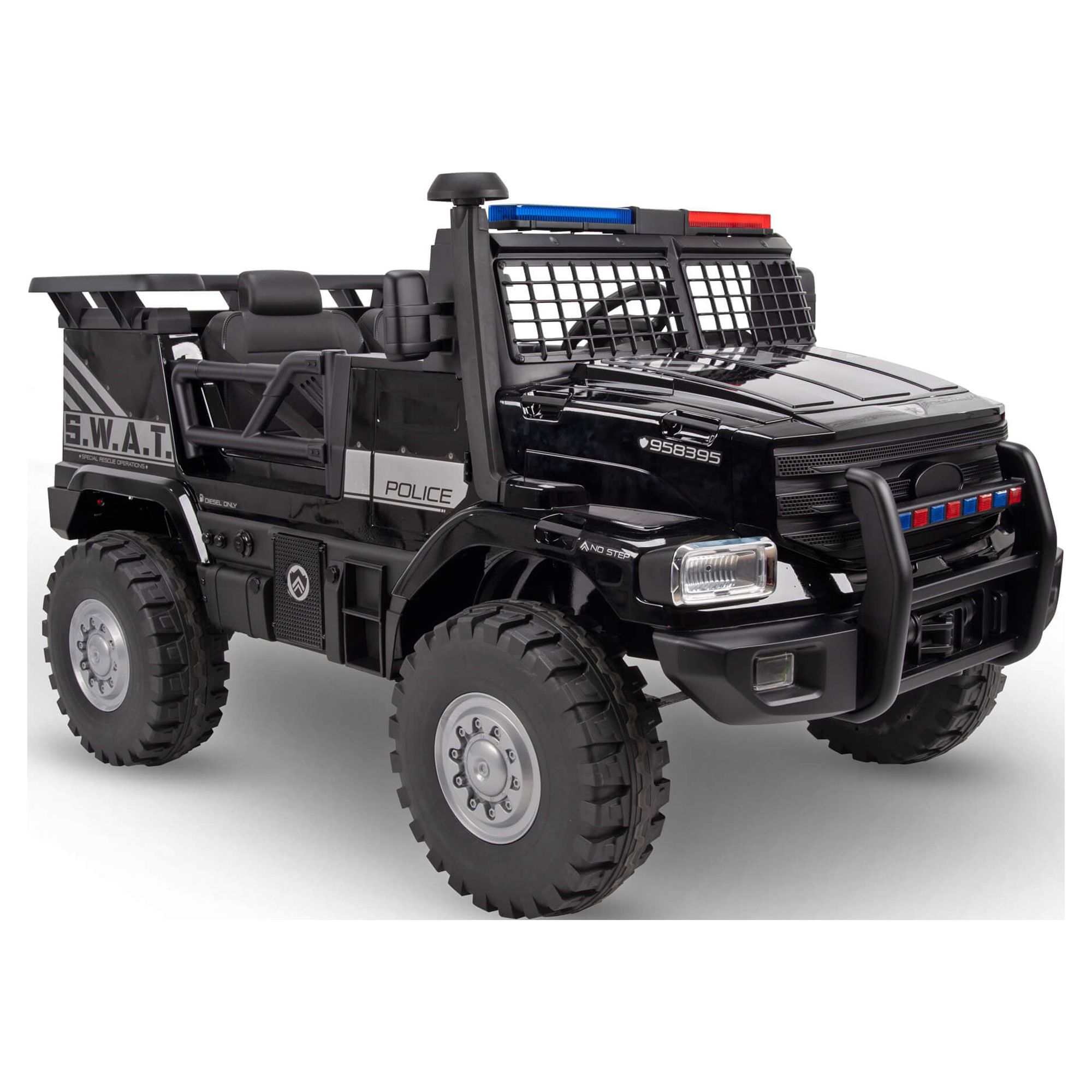 Huffy 12V Battery-Powered SWAT Truck 2-Seater Ride-On Toy - image 1 of 8