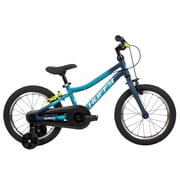 Huffy 16-Inch GRM Kids  Bike, Multiple Ways to Learn Balance Mode, Training Wheels & Standard Riding, Triple Brake System, Parent Assist Handle, Fits Riders 39" 46" Tall, Ages 4-6, Navy