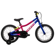 Huffy 16-Inch GRM Kids  Bike, Multiple Ways to Learn Balance Mode, Training Wheels & Standard Riding, Triple Brake System, Parent Assist Handle, Fits Riders 39 46 Tall, Ages 4-6, Ion Blue