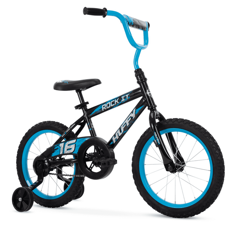 Huffy 16 Rock It Boys Bike Blue Black