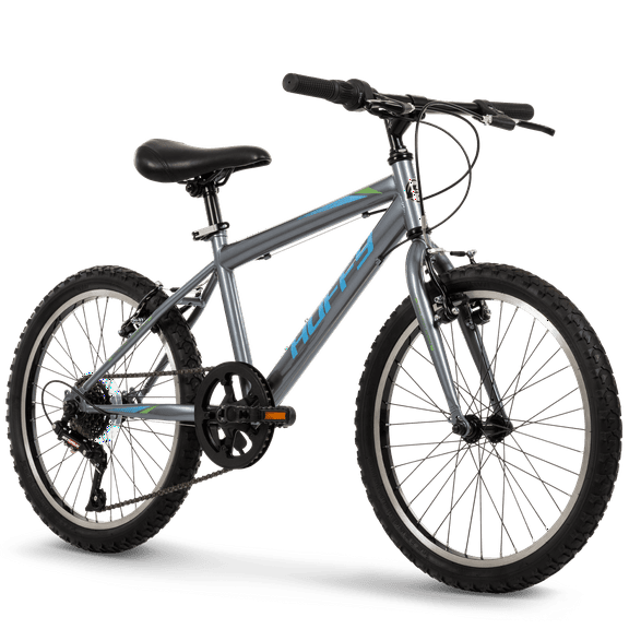 Huffy 20" Granite Mountain Bike, Fits Riders 44" - 56", Boys, Kids, Charcoal