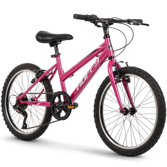 Huffy 20" Granite Mountain Bike, Fits Riders 44" - 56", Girls, Kids, Pink
