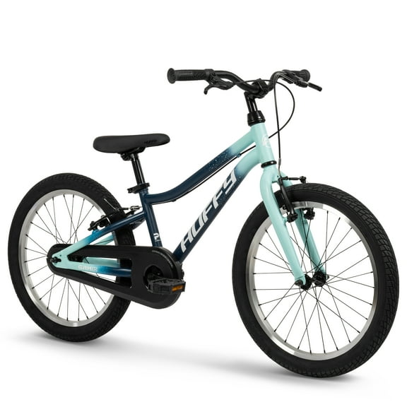 Huffy 20-Inch GRM Kids’ Bike, Perfect Fit Frame for a Natural Riding Position, Dual Braking System for Confident Control, Full Chainguard for Safety, Fits Riders 45"–52" Tall, Blue