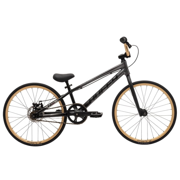 Huffy 20" Pro Lightning Junior BMX Race Bike with Aluminum Frame, Fits Riders 48" - 54", Smoked Chrome
