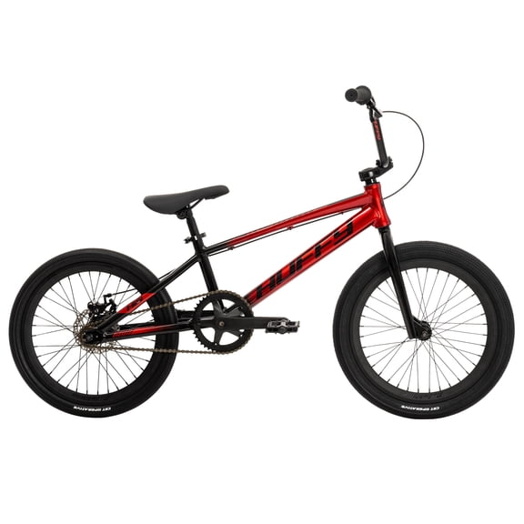 Huffy 20" Pro Lightning Pro BMX Race Bike with Aluminum Frame, Fits Riders 60"- 66", Red