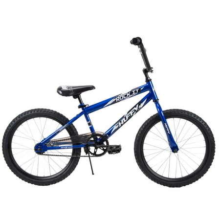 Huffy 20 in. Rock It Kids Bike for Boys Ages 5 and up, Child, Royal Blue