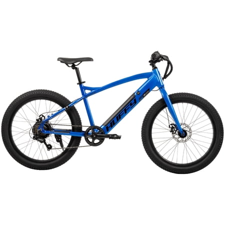 Huffy 24" Quantis 36V Electric Bike, Fits Riders 56" - 68", Cobalt, Teen/Adult, Unisex
