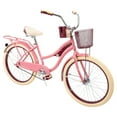 thumbnail image 1 of Huffy 24" Nel Lusso Girls' Cruiser Bike, Pink Blush Powder, 1 of 11