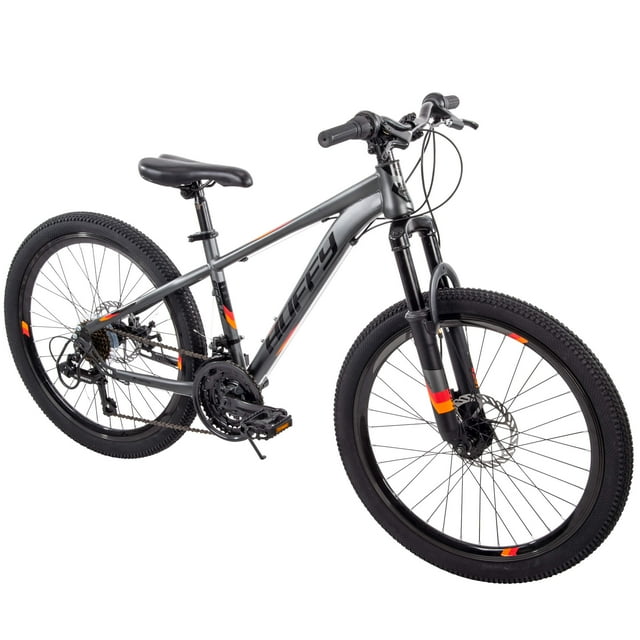 Huffy 24" Scout Boys' Hardtail 21Speed Mountain Bike with Disc Brakes