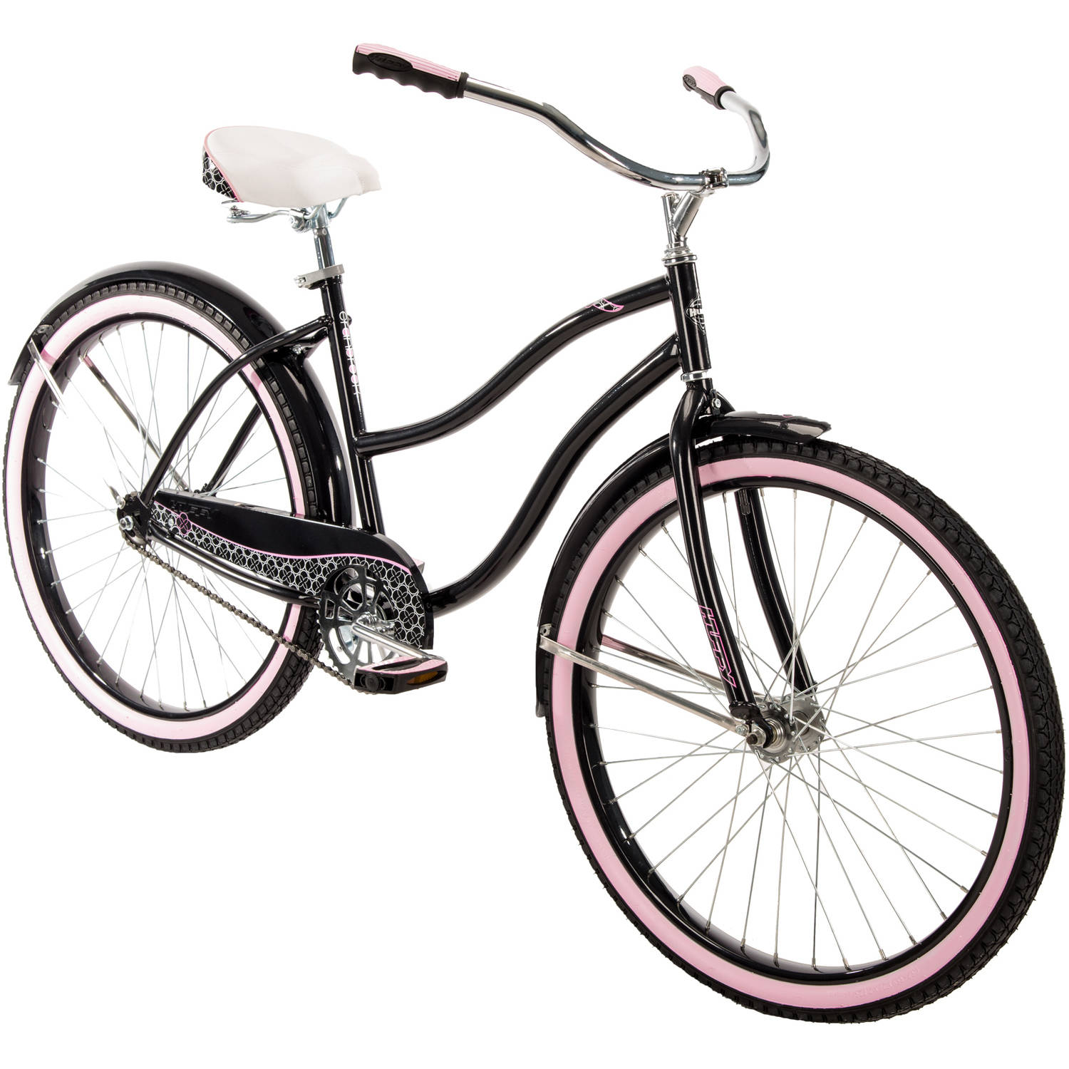 Huffy 26 Cranbrook Women s Cruiser Bike Black Walmart
