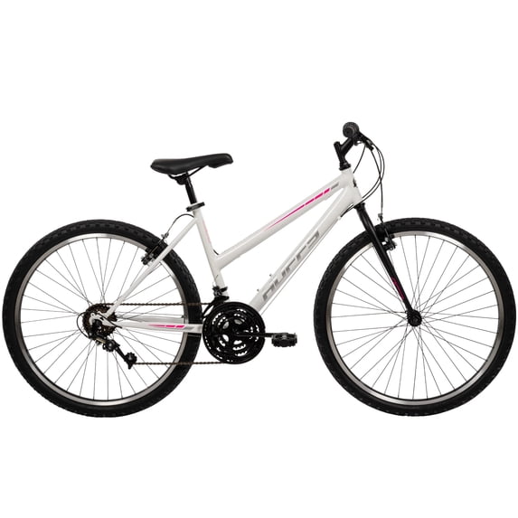 Huffy 26" North Peak Mountain Bike, Fits Riders 5'0"+, White, Adult, Women's