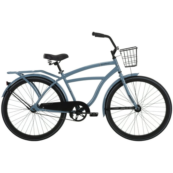 Huffy 26" Woodhaven Cruiser Bike, Fits Riders 60"+, Stone Blue, Adult, Men's