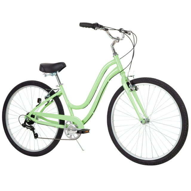 Huffy 27.5 in. Parkside Women's Comfort Bike with Perfect Fit Frame, Ages 13+ Years, Mint
