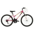 thumbnail image 1 of Huffy Adjustable Seat Adult 24" Mountain Bike, Pink, 1 of 1