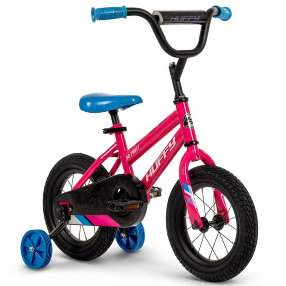 Huffy 12" So Sweet Bike, Fits Riders 37" - 42", Girls, Kids, Gloss Rose